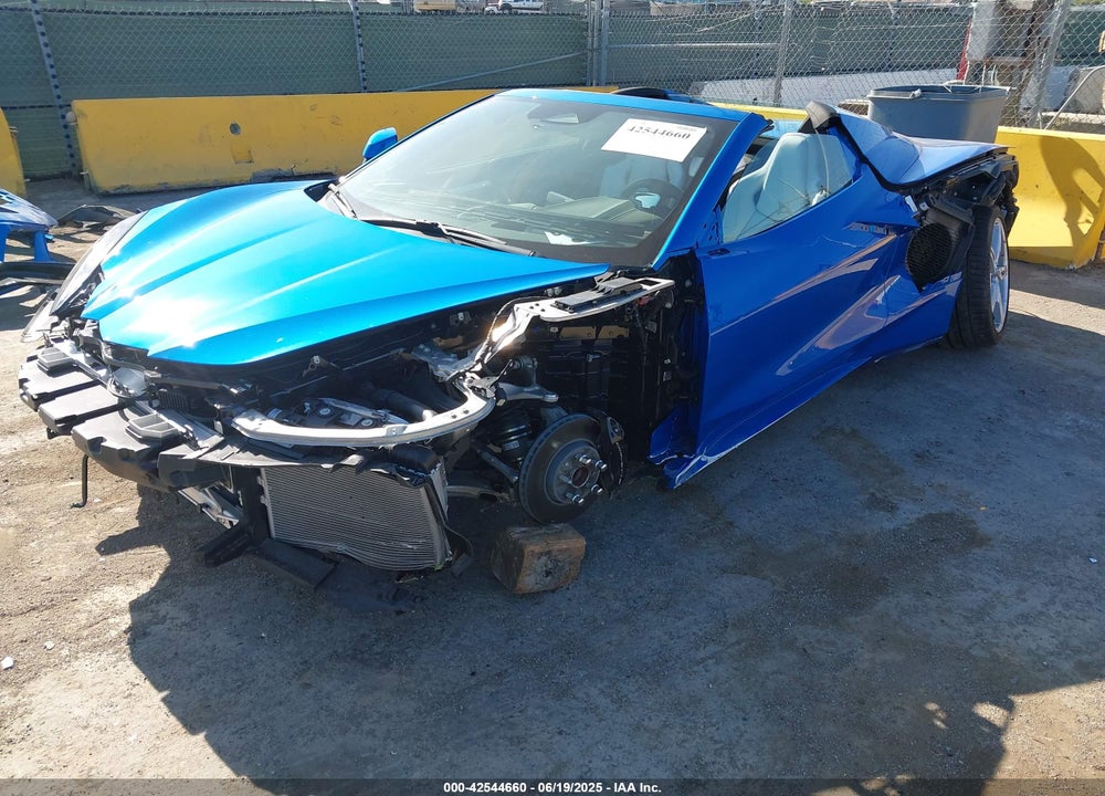 2025 CHEVROLET CORVETTE STINGRAY VIN: 1G1YB3D48S5103760