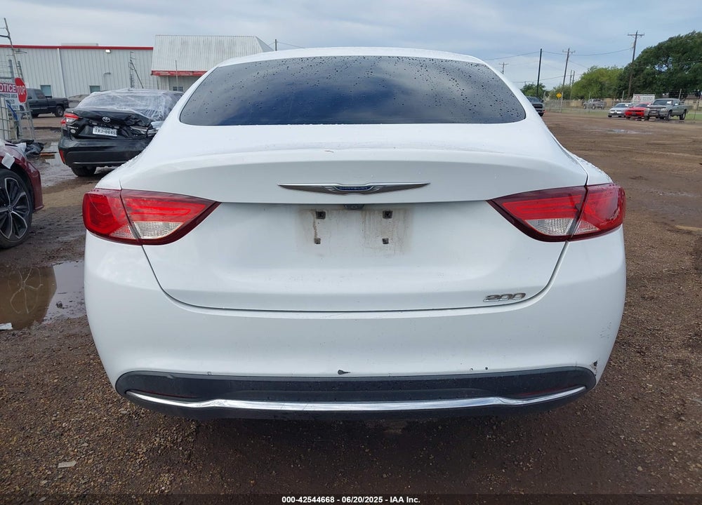 2016 CHRYSLER 200 LIMITED VIN: 1C3CCCAB5GN117192