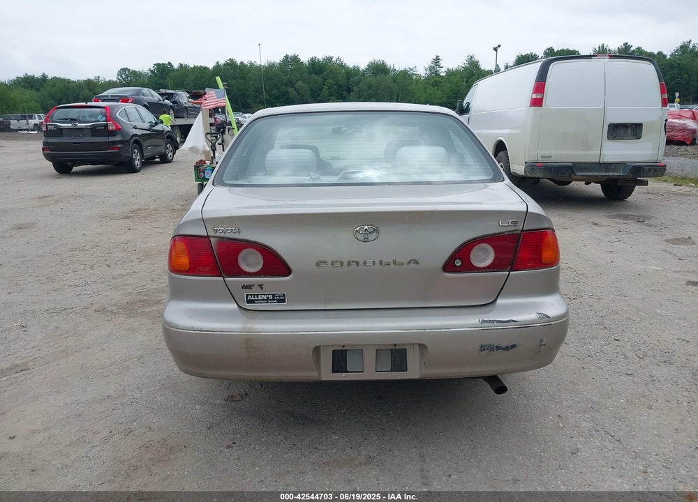 2002 TOYOTA COROLLA LE VIN: 2T1BR12E92C581682