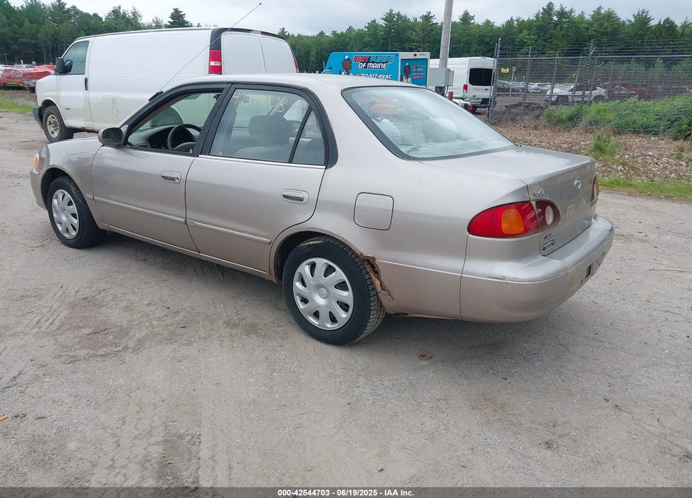 2002 TOYOTA COROLLA LE VIN: 2T1BR12E92C581682