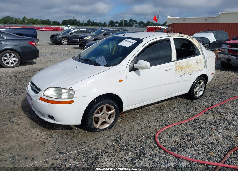 2004 CHEVROLET AVEO LS VIN: KL1TJ52674B271955