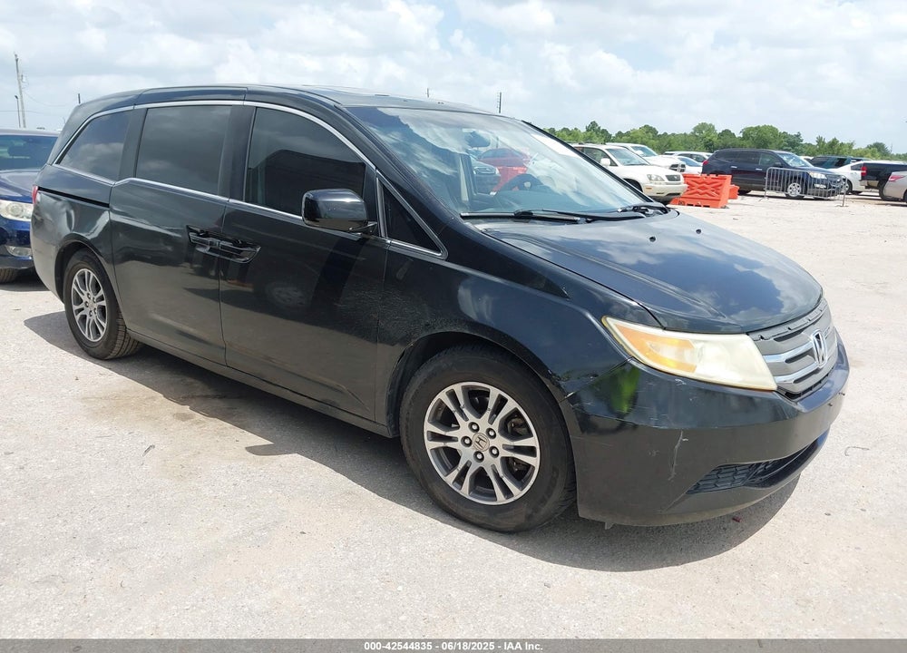 2011 HONDA ODYSSEY EX-L VIN: 5FNRL5H61BB021707