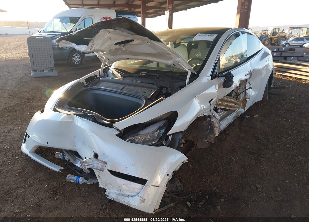 2021 TESLA MODEL Y LONG RANGE DUAL MOTOR ALL-WHEEL DRIVE VIN: 5YJYGDEE0MF264790