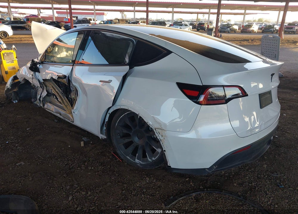 2021 TESLA MODEL Y LONG RANGE DUAL MOTOR ALL-WHEEL DRIVE VIN: 5YJYGDEE0MF264790