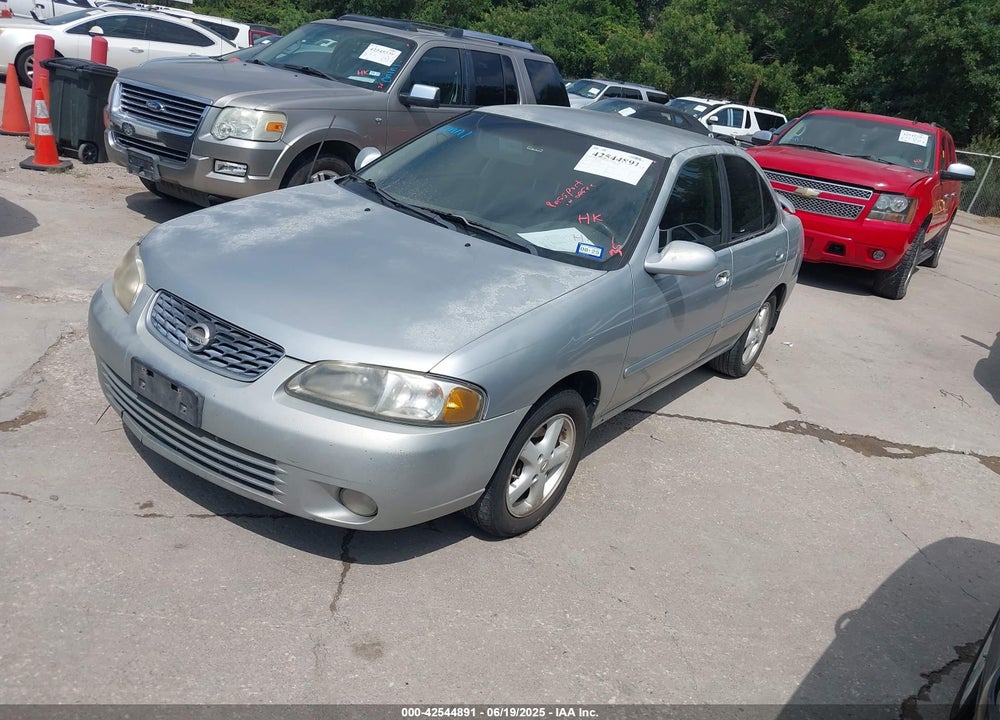 2003 NISSAN SENTRA VIN: 3N1CB51D73L818597