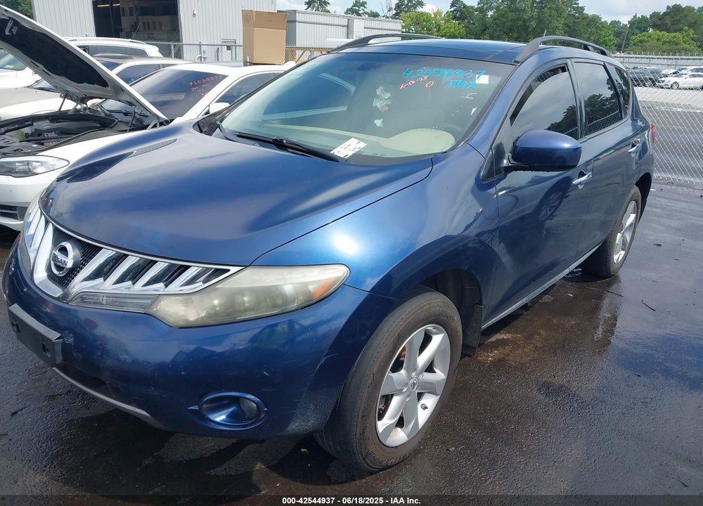 2010 NISSAN MURANO VIN: JN8AZ1MW1AW109598