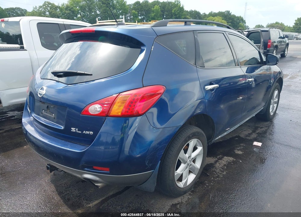 2010 NISSAN MURANO VIN: JN8AZ1MW1AW109598