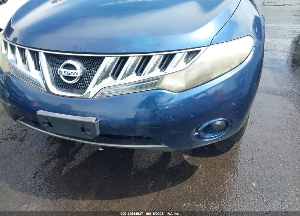 2010 NISSAN MURANO VIN: JN8AZ1MW1AW109598