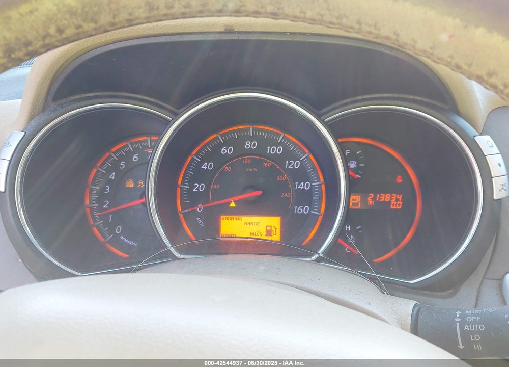 2010 NISSAN MURANO VIN: JN8AZ1MW1AW109598
