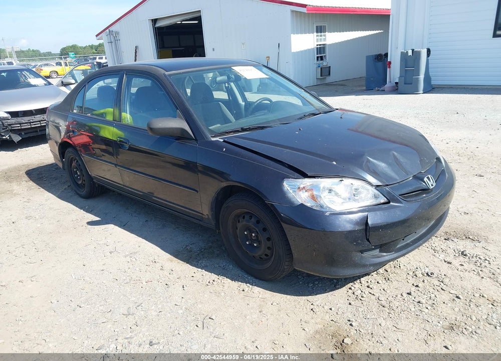 2004 HONDA CIVIC LX VIN: 2HGES15584H547630
