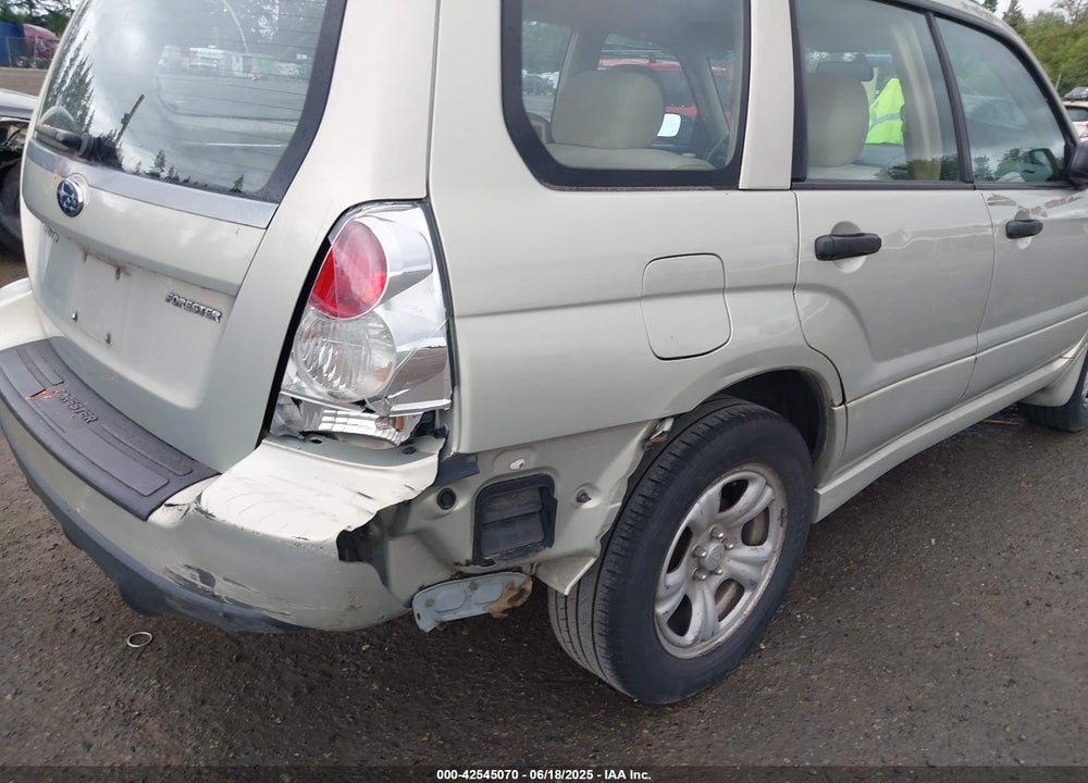 2006 SUBARU FORESTER 2.5X VIN: JF1SG63606H754636