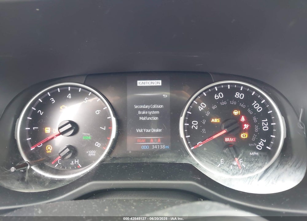 2022 TOYOTA RAV4 VIN: 2T3A1RFV0NC293265
