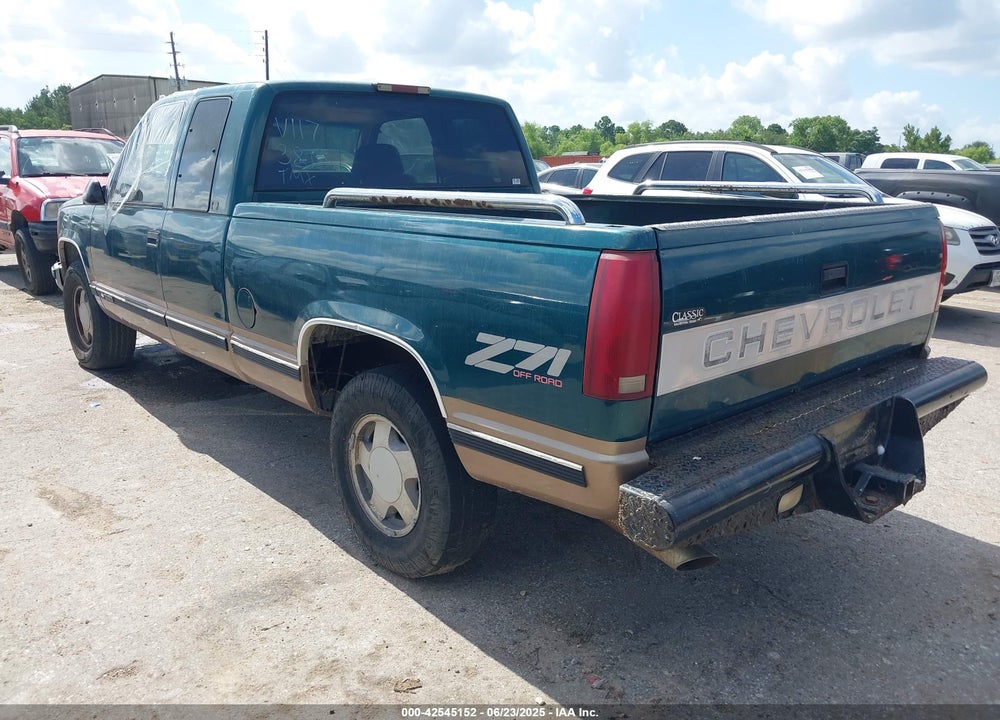1997 CHEVROLET K1500 FLEETSIDE VIN: 2GCEK19R4V1173815