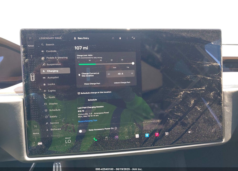 2021 TESLA MODEL S VIN: 5YJSA1E57MF428333