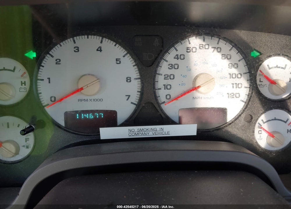2003 DODGE RAM 1500 SLT/LARAMIE/ST VIN: 1D7HA18N23J630144