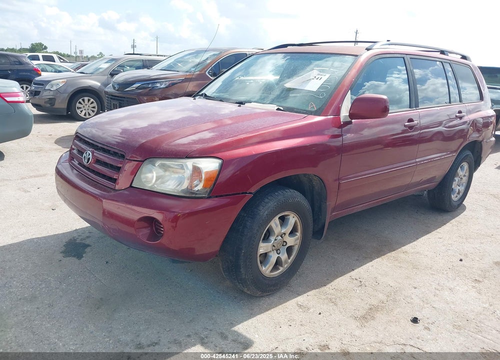 2006 TOYOTA HIGHLANDER VIN: JTEEP21A360158177