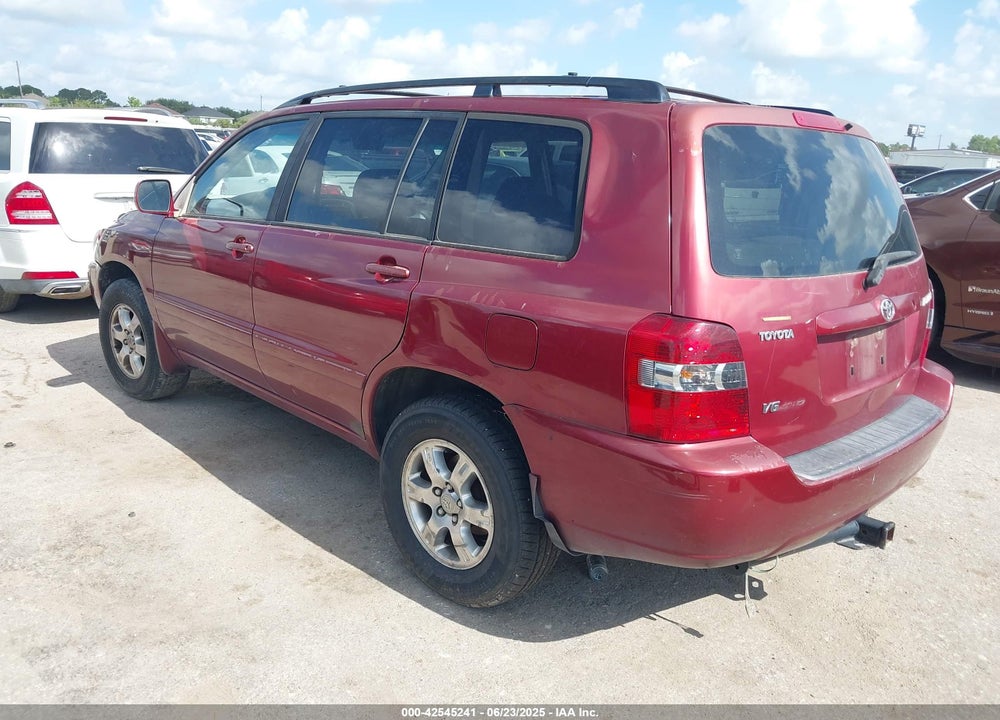 2006 TOYOTA HIGHLANDER VIN: JTEEP21A360158177