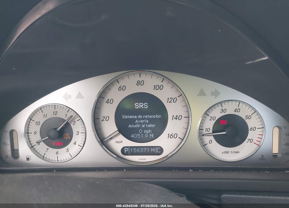 2009 MERCEDES-BENZ CLK 350 VIN: WDBTJ56H39F269302