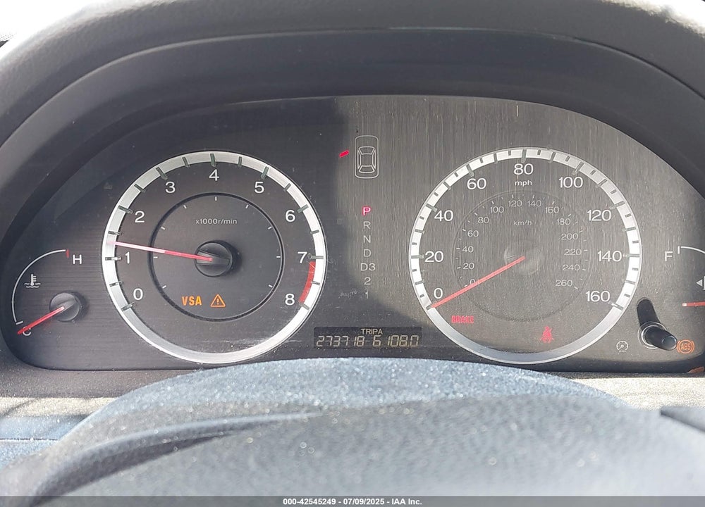 2008 HONDA ACCORD VIN: 1HGCP26868A025073