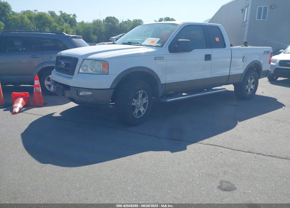 2005 FORD F-150 VIN: 1FTPX14525NA15728