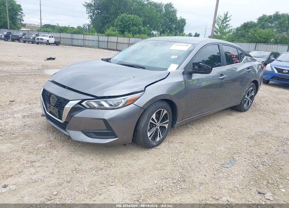 2022 NISSAN SENTRA SV XTRONIC CVT VIN: 3N1AB8CV8NY254852