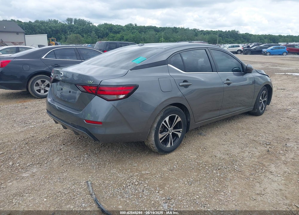 2022 NISSAN SENTRA SV XTRONIC CVT VIN: 3N1AB8CV8NY254852