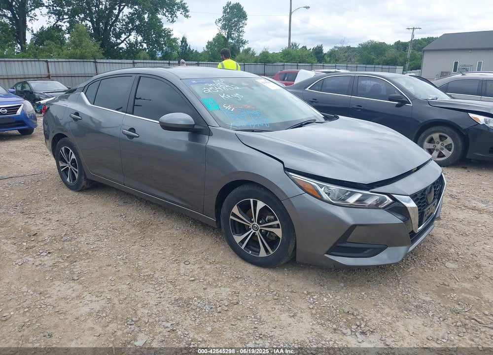 2022 NISSAN SENTRA SV XTRONIC CVT VIN: 3N1AB8CV8NY254852