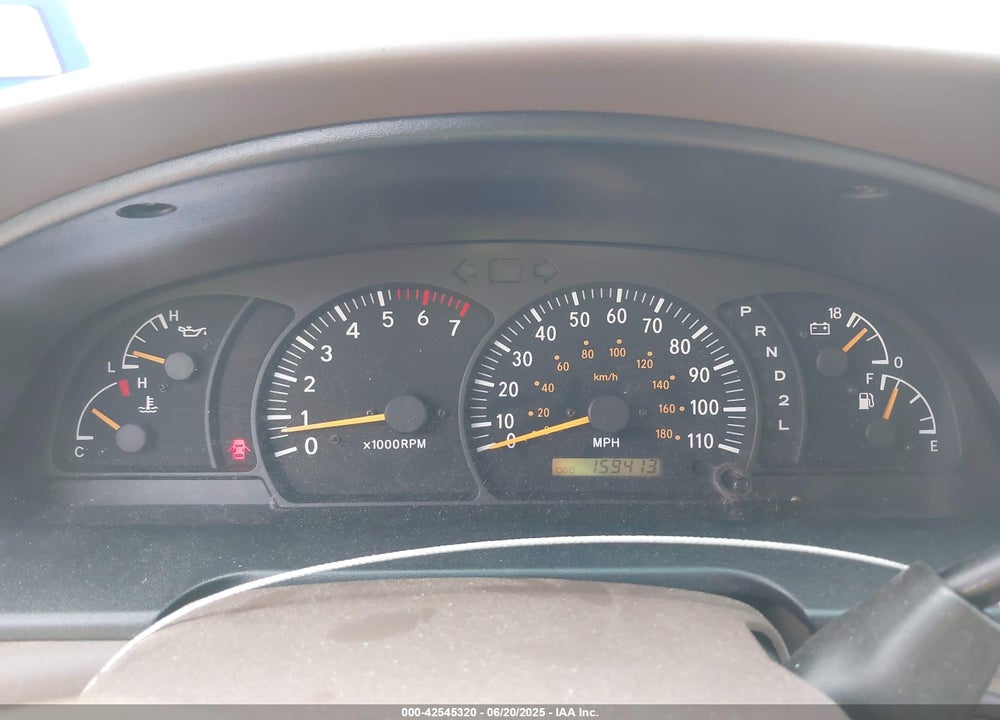 2001 TOYOTA TUNDRA SR5 V8 VIN: 5TBRT34191S215404