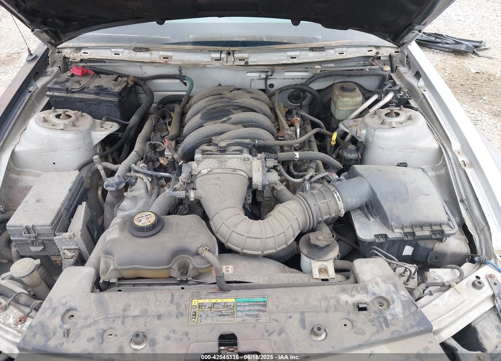 2005 FORD MUSTANG GT VIN: 1ZVHT85H955181503