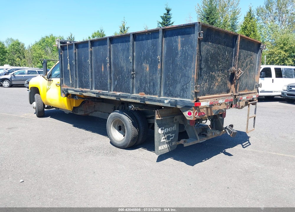 2007 CHEVROLET SILVERADO 3500 CHASSIS WORK TRUCK VIN: 1GBJC34KX7E539042
