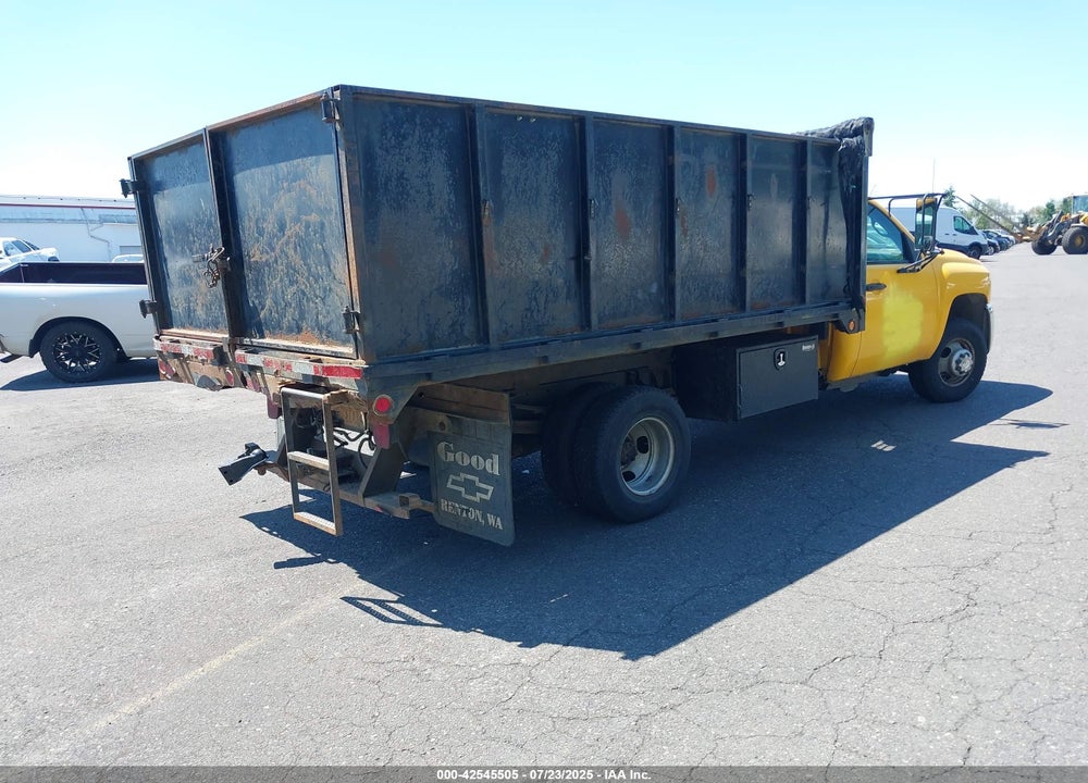 2007 CHEVROLET SILVERADO 3500 CHASSIS WORK TRUCK VIN: 1GBJC34KX7E539042
