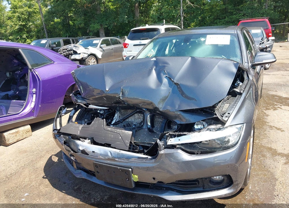 2016 BMW 3 SERIES VIN: WBA8A3C52GK689284