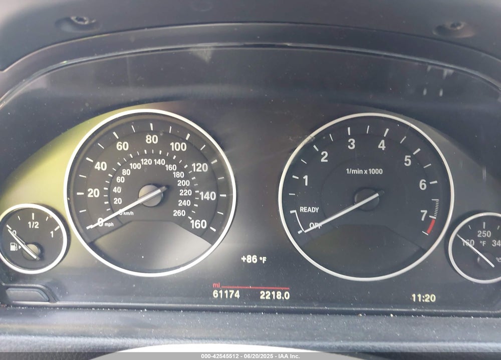 2016 BMW 3 SERIES VIN: WBA8A3C52GK689284