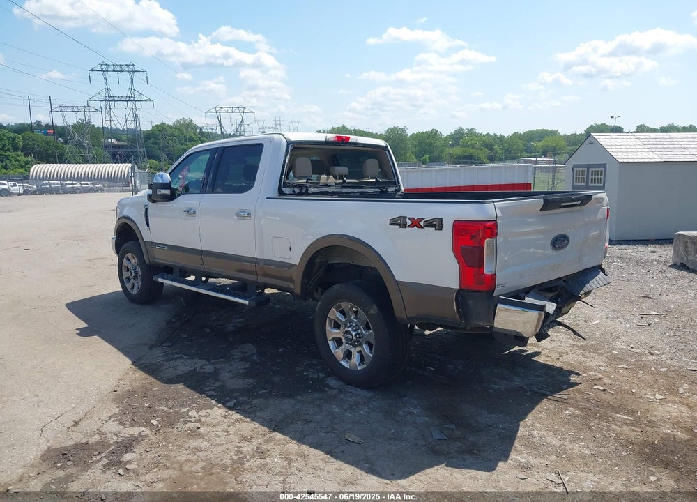 2017 FORD F-250 LARIAT VIN: 1FT7W2BT8HED03378