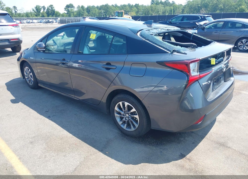 2019 TOYOTA PRIUS VIN: JTDKARFU2K3077667