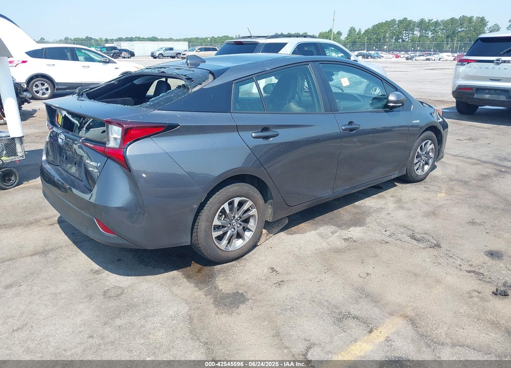 2019 TOYOTA PRIUS VIN: JTDKARFU2K3077667