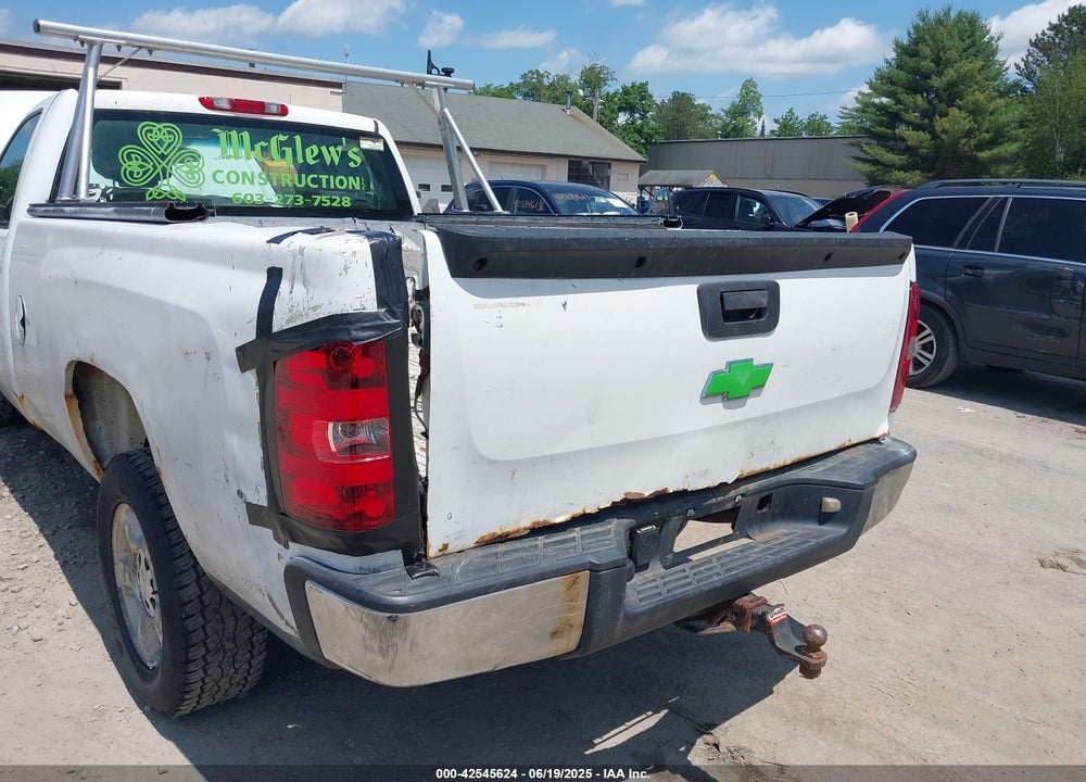 2007 CHEVROLET SILVERADO 1500 WORK TRUCK VIN: 1GCEK14C67E553078