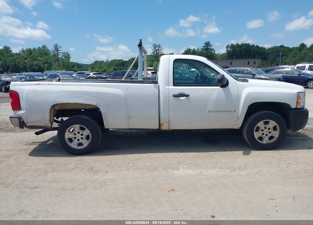2007 CHEVROLET SILVERADO 1500 WORK TRUCK VIN: 1GCEK14C67E553078