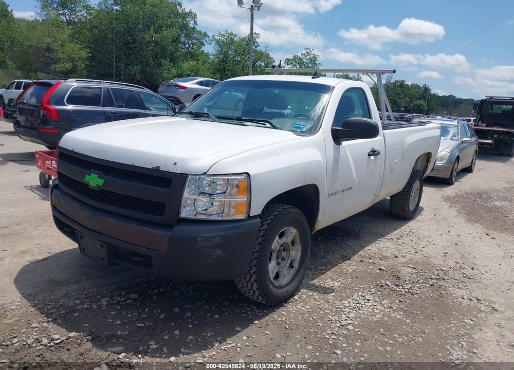 2007 CHEVROLET SILVERADO 1500 WORK TRUCK VIN: 1GCEK14C67E553078