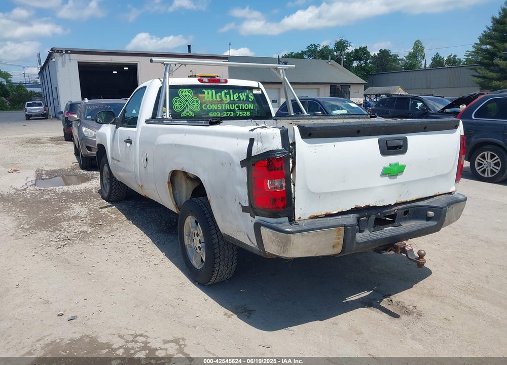 2007 CHEVROLET SILVERADO 1500 WORK TRUCK VIN: 1GCEK14C67E553078