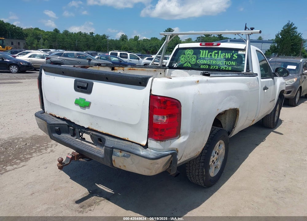2007 CHEVROLET SILVERADO 1500 WORK TRUCK VIN: 1GCEK14C67E553078