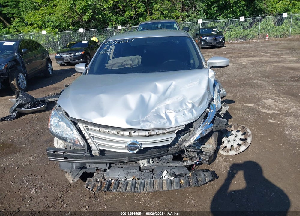 2015 NISSAN SENTRA VIN: 3N1AB7AP5FY252279