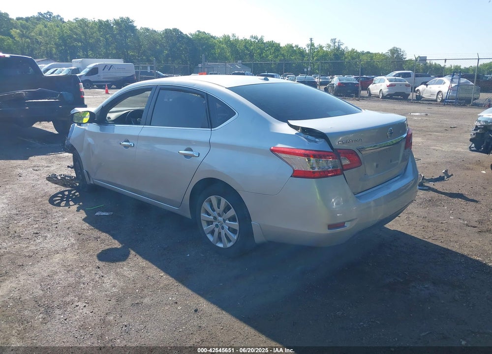 2015 NISSAN SENTRA VIN: 3N1AB7AP5FY252279
