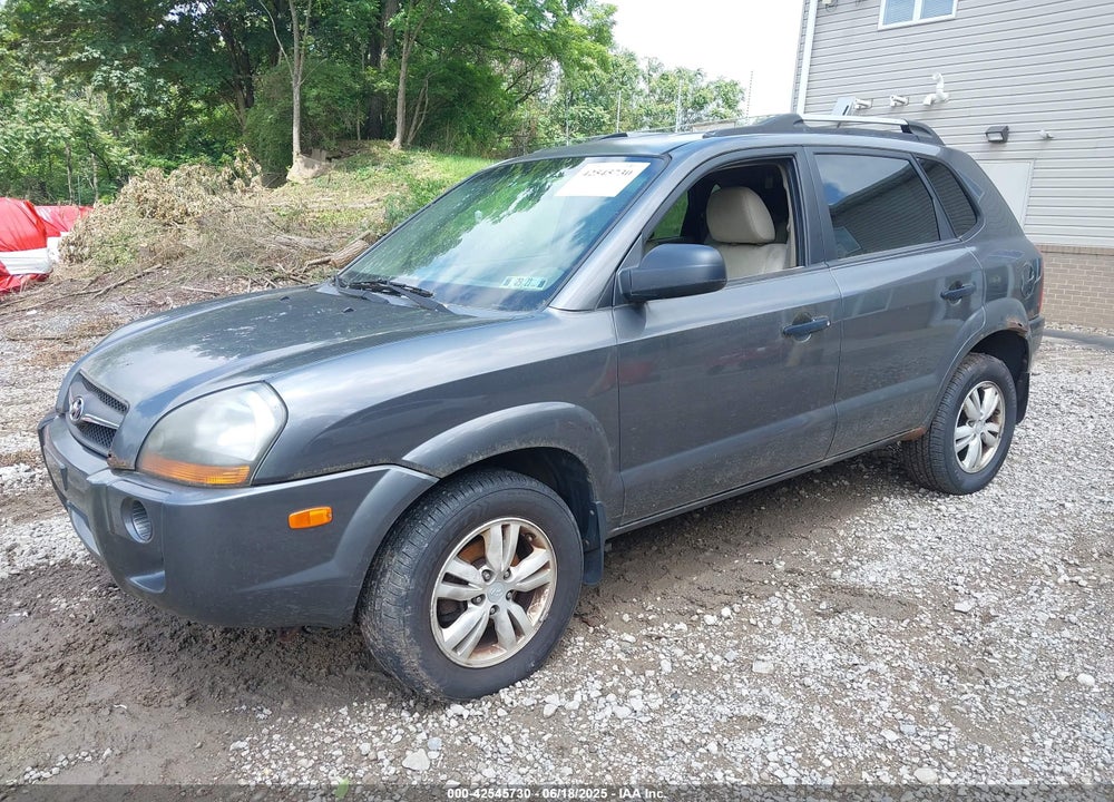 2009 HYUNDAI TUCSON GLS VIN: KM8JM12B69U936042