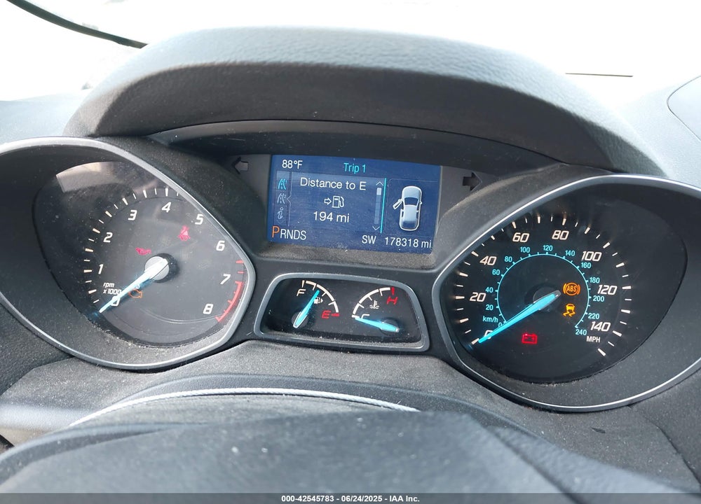 2014 FORD ESCAPE SE VIN: 1FMCU0G91EUA20940