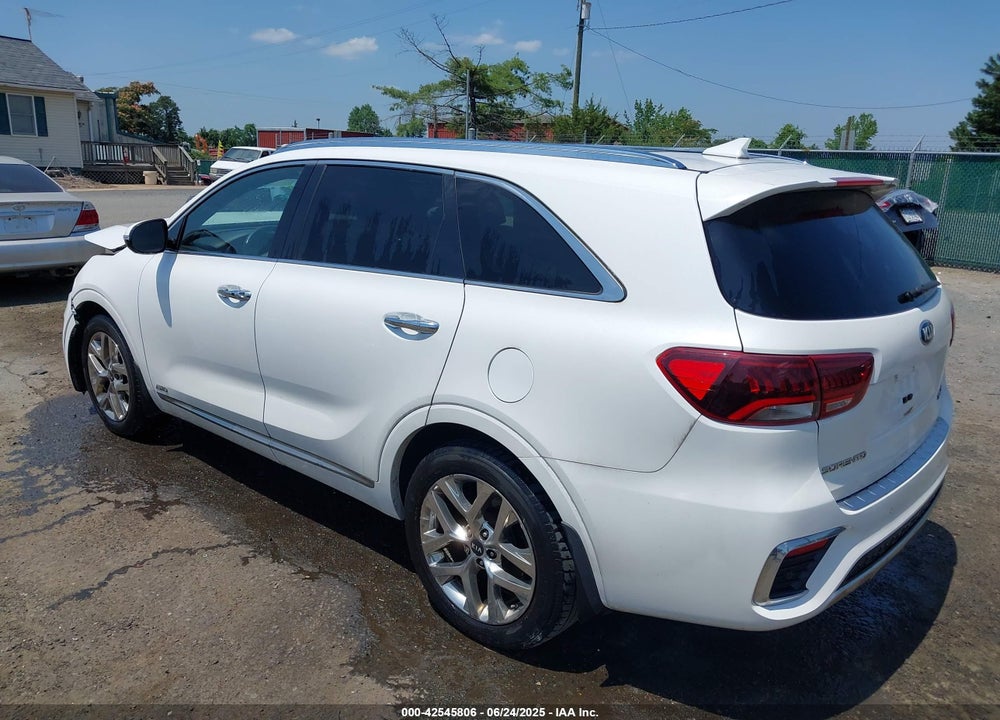 2019 KIA SORENTO VIN: 5XYPKDA53KG536707