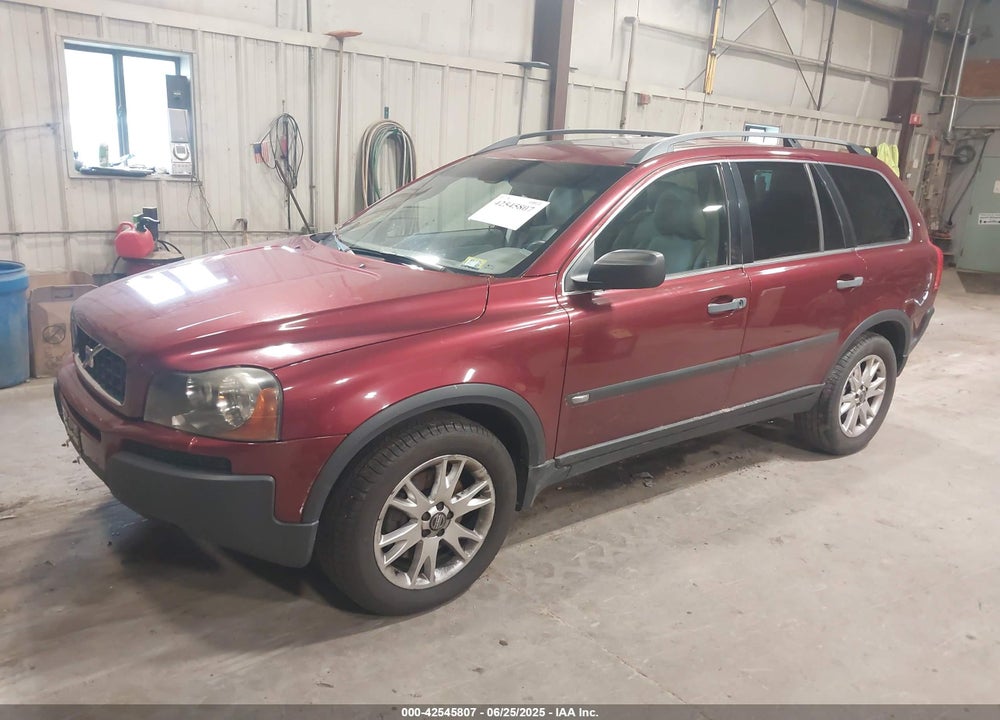 2005 VOLVO XC90 2.5T AWD VIN: YV1CZ911251168250
