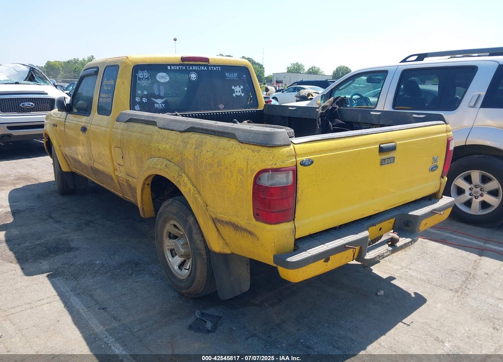 2001 FORD RANGER EDGE/XL/XLT VIN: 1FTYR14U81TA65867