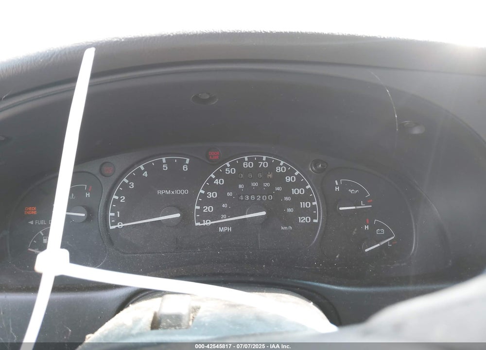 2001 FORD RANGER EDGE/XL/XLT VIN: 1FTYR14U81TA65867