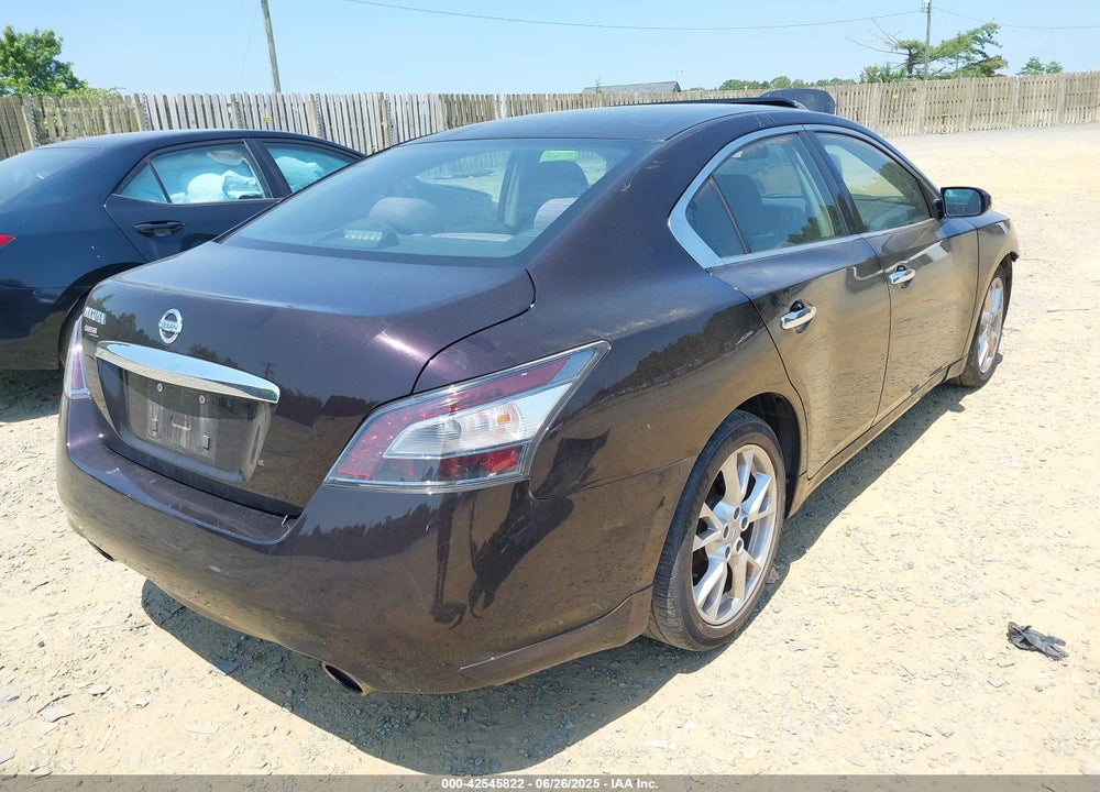2012 NISSAN MAXIMA VIN: 1N4AA5AP0CC826169